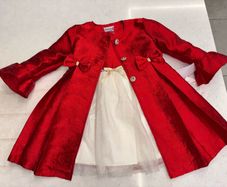girls 2 piece outfit dress and coat
