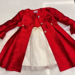 girls 2 piece outfit dress and coat