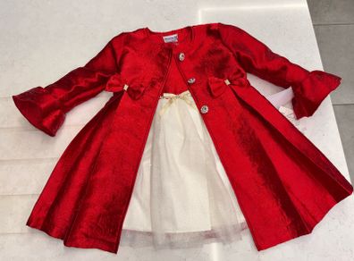 girls 2 piece outfit dress and coat