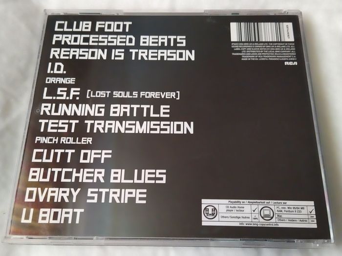 Kasabian Debut Album Cd