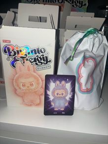 Labubu Big Into Energy Luck figure Opened Box, Unopened Sealed Bag