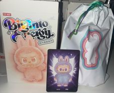 Labubu Big Into Energy Luck figure Opened Box, Unopened Sealed Bag