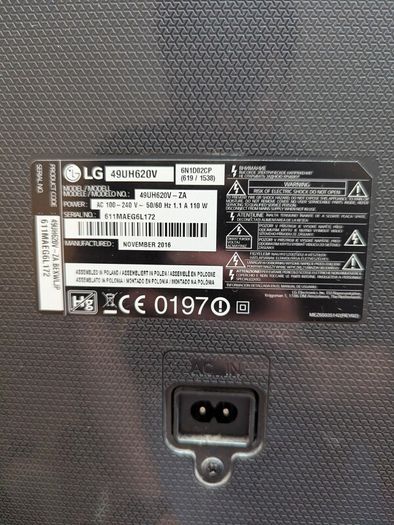Lg 49uh620v