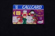 Vintage Telecom Eireann Callcard - Yoplait, Zig and Zag - 1996