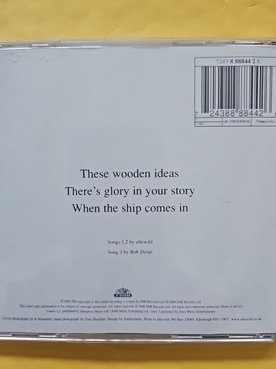 Idlewild. These Wooden Ideas. Single.