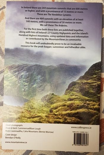 A Guide To Ireland's Mountain Summits by The Vanderleur-Lynam's and The Arderins