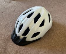 White Bike Helmet