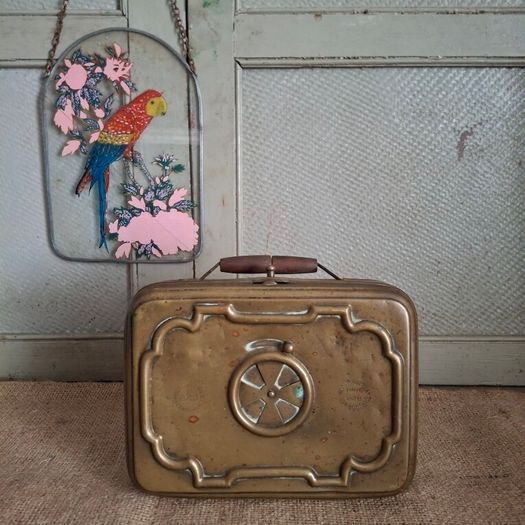 French Brass Chaufferette Foot Warmer