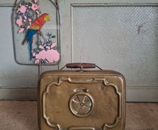 French Brass Chaufferette Foot Warmer