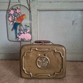French Brass Chaufferette Foot Warmer