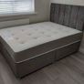 Double Luxus Divan Beds With Memory Foam Mattresses And Multiple Design Of Headboards Instock Image 4
