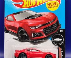 2017 Hot Wheels Camaro Fifty, set of 7, new.