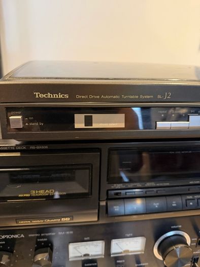Technics SL-J2 automatic linear tracking turntable