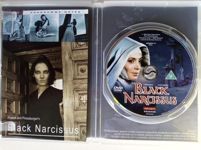 Black Narcissus [1947] Deborah Kerr, Sabu, David Farrar, Flora Robson, Esmond Knight, Jean Simmons & Kathleen Byron [1xDVD Movie]