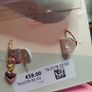 NEW Ted Baker Gold color Heart earrings RRP 39 euro NEW & BOXED Image 3