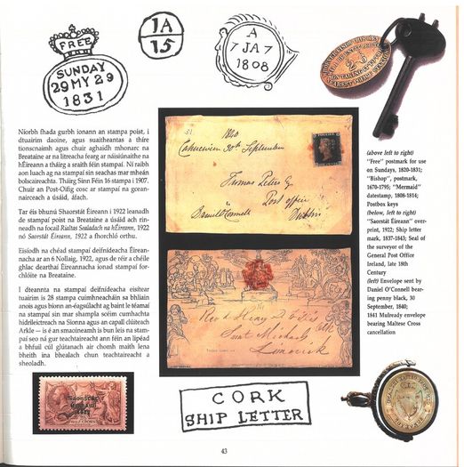 1988/89 Ireland The Irish Stamp Limited Edition Hardback Year Book. Contains all commemorative stamps from June 1988 to June 1989. Included 44 images of conents