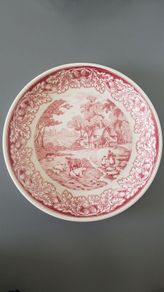 Large Vintage Biltons Pink  Countryside Dinner/Serving  Plate