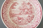 Large Vintage Biltons Pink  Countryside Dinner/Serving  Plate