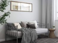 main image for ad Sofa Bed Frame Grey Metal 90x200 cm