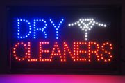 Led Dry Cleaners Sign