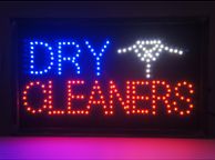main image for ad Led Dry Cleaners Sign
