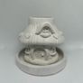 Handmade Concrete Mushroom House Planter - Decorative Piece Image 8