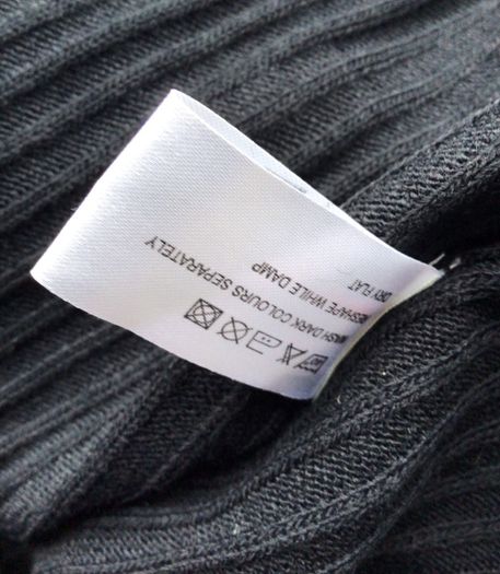 BNWTS Mens Black partially Ribbed Jumper size XL includes postage