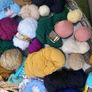 65 balls of wool, knitting accessories, bag, D18 post 10e Image 4