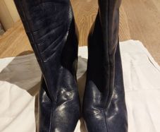 Zara Navy Boots