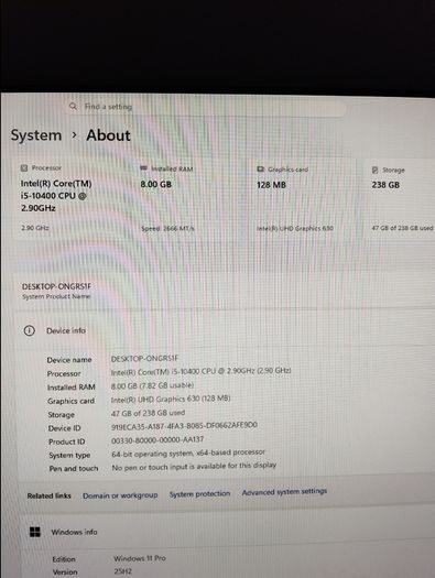 2 Damaged PC's for parts or repair