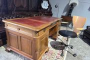 large partners desk+Calligaris retro chair
