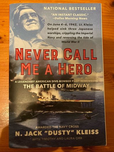 War book:'Never Call Me A Hero'