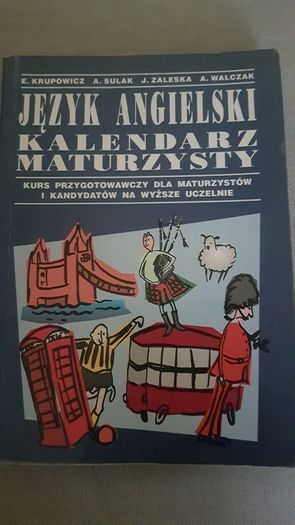 kalendarz maturzysty  angielski ksiazka do nauki angielskiego