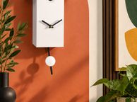 main image for ad Modern Art Cuckoo Clock 28cm by Engstler  Made in Germany with Automatic Night Shut-Off