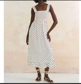 Zara polk dress