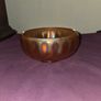 Antique Marigold Carnival Glass Bowl Image 4