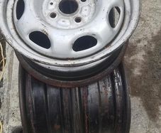 6 x Toyota Corolla E10 XLI E11 Steel Wheel Steelies