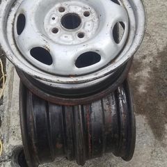 6 x Toyota Corolla E10 XLI E11 Steel Wheel Steelies