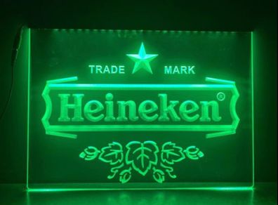 Large Heineken Neon Light