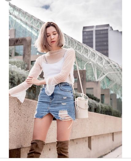 Denim Skirt