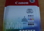Canon PIXMA 6 color C M Y cartridges