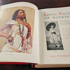 The Living Races Of Mankind, Illustrated book