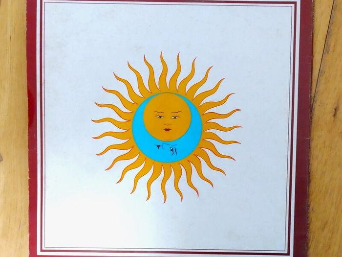 2Lp.King Crimson "In The Court Of The Crimson King" + "Larks Tongues in Aspic". Original UK.Double edition.Excellent cond.