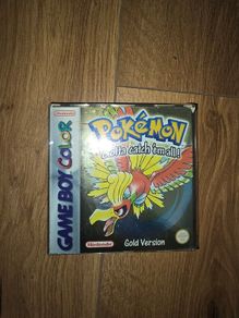 pokemon gold complete in box