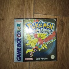 pokemon gold complete in box