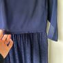 dress little mistress French navy dress size 10 Image 3