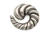 Vintage 925 Sterling Silver Swirl Brooch, Birmingham 1994