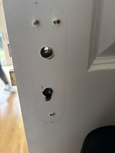 internal panelled door