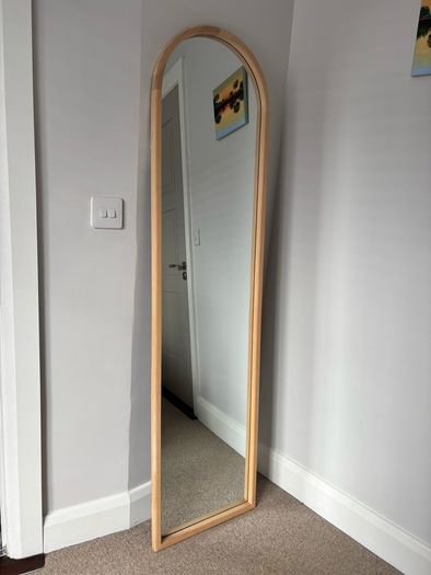 Zara Home Full Length Mirror - Wooden Arch Frame