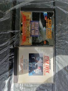 Vintage Star Trek Retro Multimedia Lot - Audio CD & 1994 PC CD-ROM